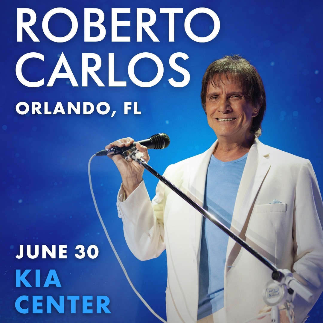 Concierto de Roberto Carlos en Orlando 2024